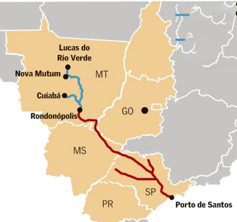 BNDES investe R$ 750 milhões para melhorias no principal corredor de exportação do agronegócio