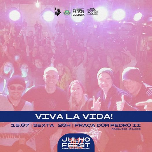 JULHO FEST - “Praça dos Macacos” receberá música de todos os estilos