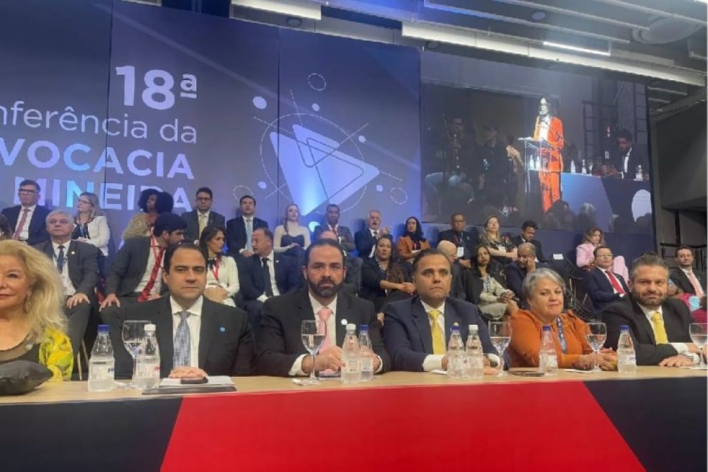 Gustavo Chalfun participa da abertura da 18ª Conferência da Advocacia Mineira