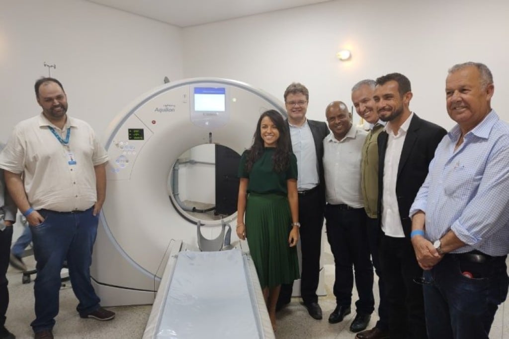 Tomógrafo beneficia 51 cidades
