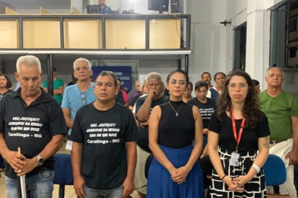 Caratinga ouve vítimas das barragens