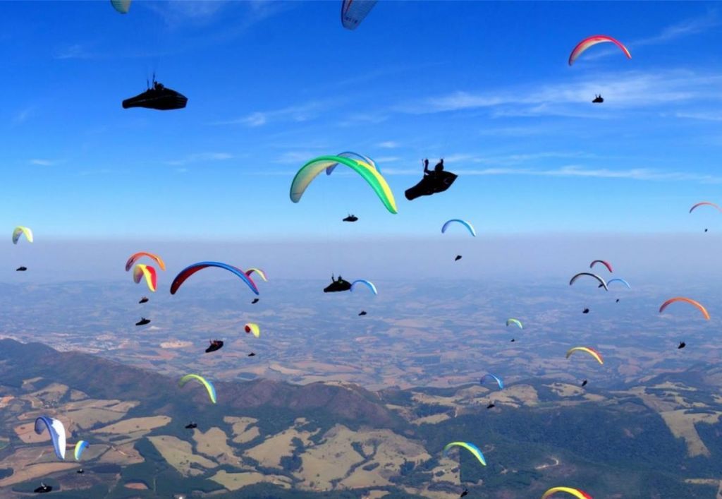 Poços de Caldas recebe 'Open de Parapente' nos dias 28 e 29 de junho