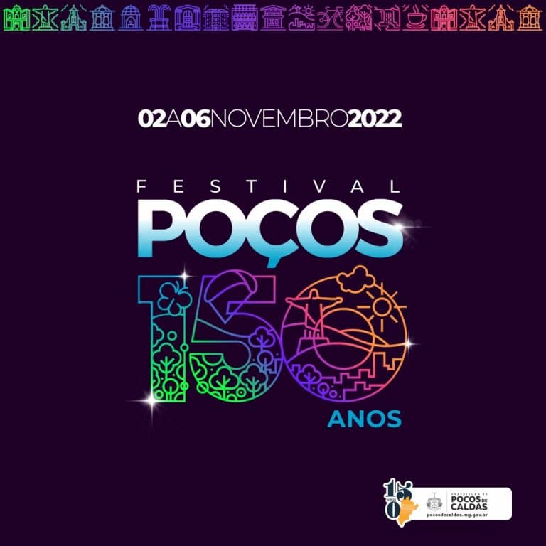 'Festival Poços 150 anos' celebra aniversário da cidade com grandes shows
